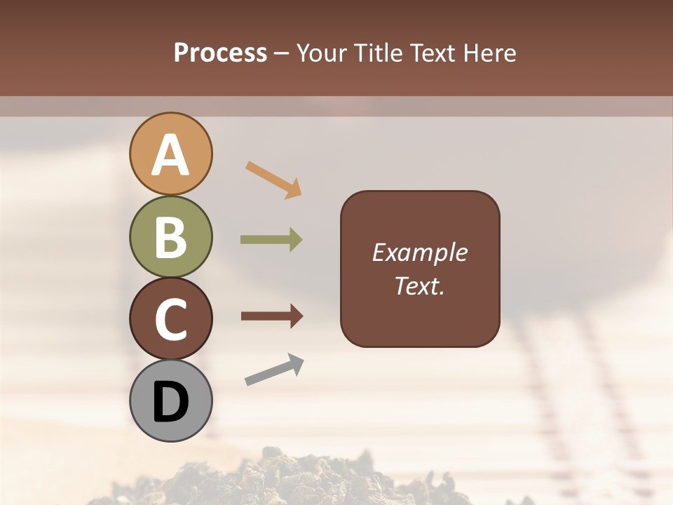 Peaceful Beach Old PowerPoint Template