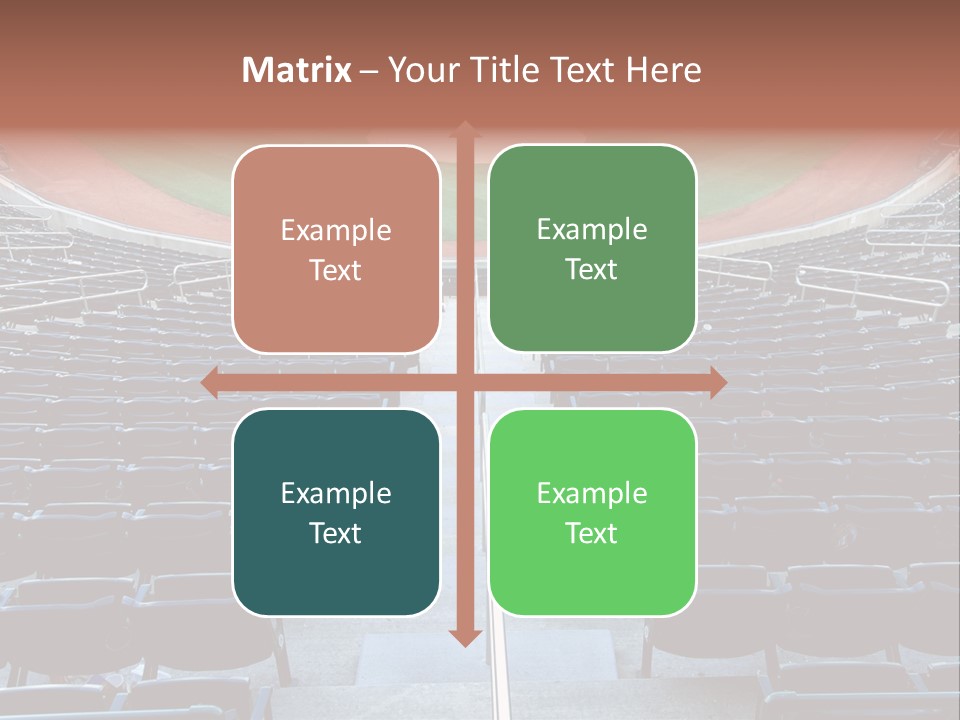 Portrait Sunrise Peaceful PowerPoint Template