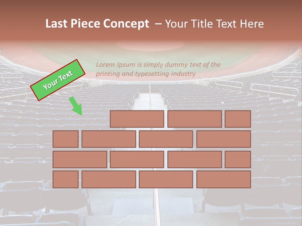 Portrait Sunrise Peaceful PowerPoint Template