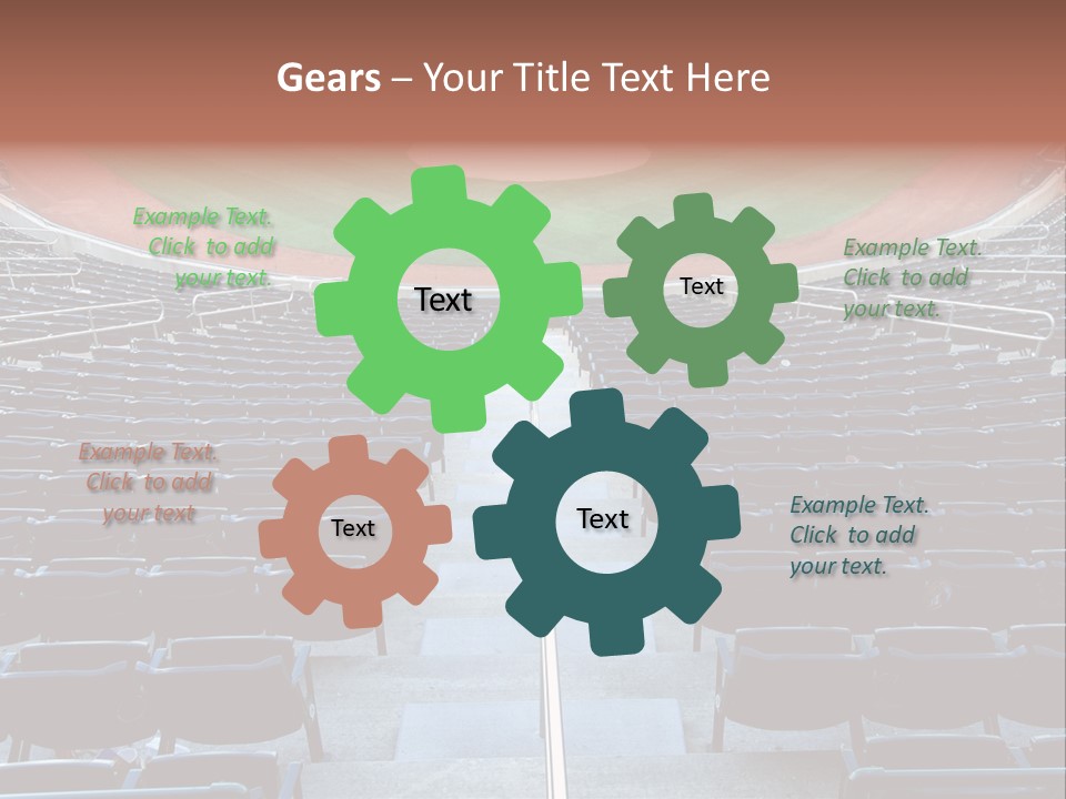 Portrait Sunrise Peaceful PowerPoint Template