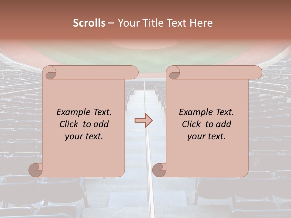 Portrait Sunrise Peaceful PowerPoint Template