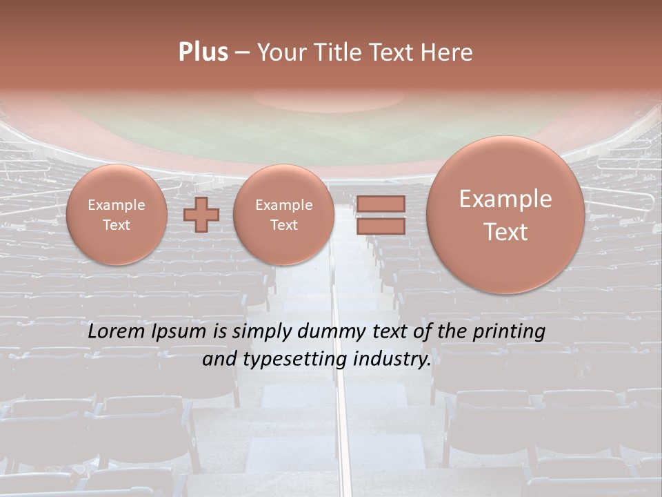 Portrait Sunrise Peaceful PowerPoint Template