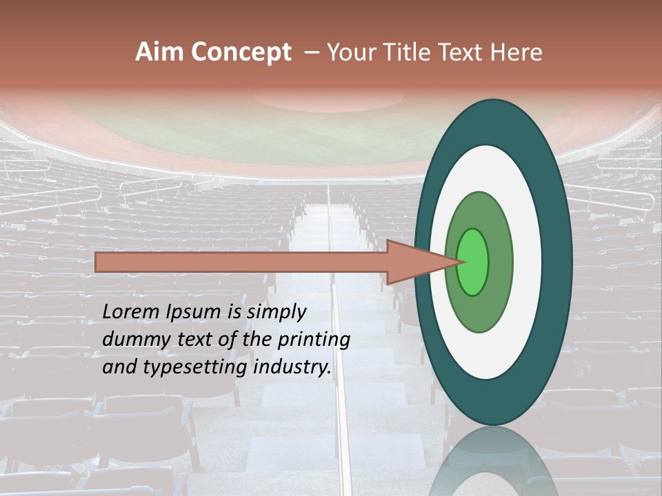 Portrait Sunrise Peaceful PowerPoint Template