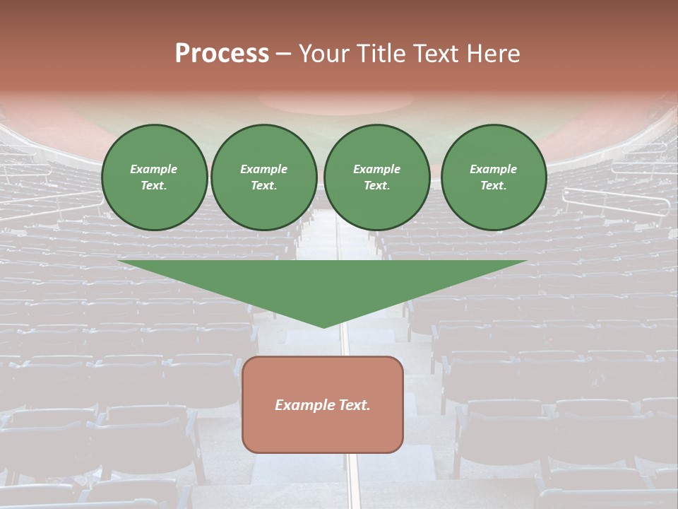 Portrait Sunrise Peaceful PowerPoint Template