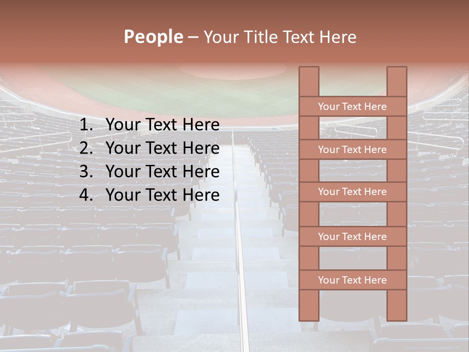 Portrait Sunrise Peaceful PowerPoint Template