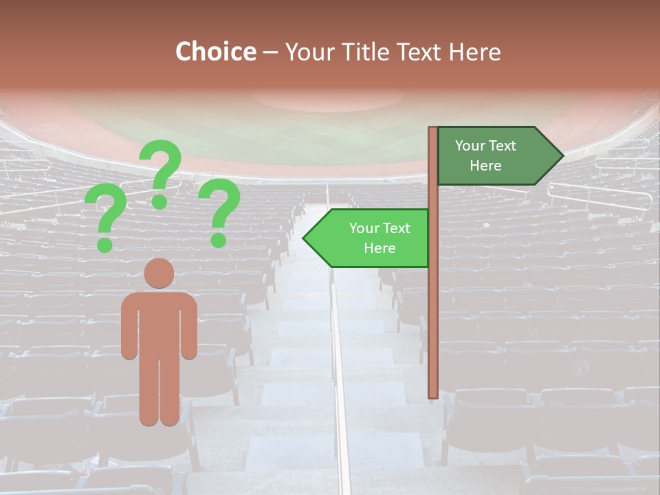 Portrait Sunrise Peaceful PowerPoint Template