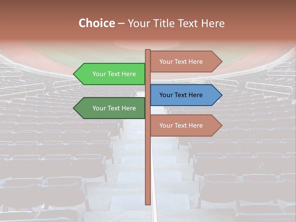 Portrait Sunrise Peaceful PowerPoint Template