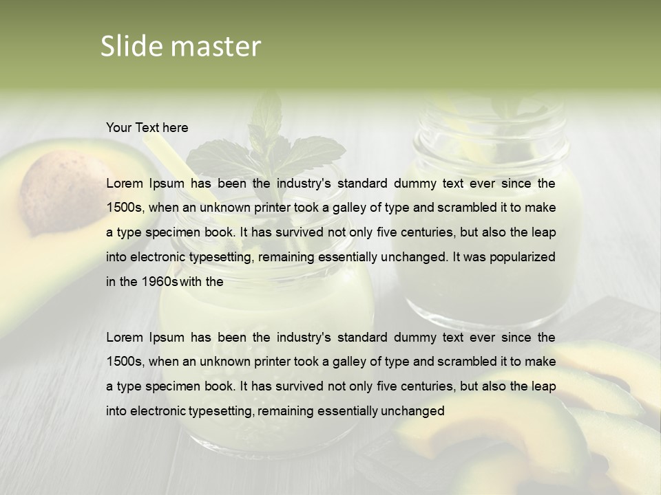 Lifestyle Beach Single PowerPoint Template