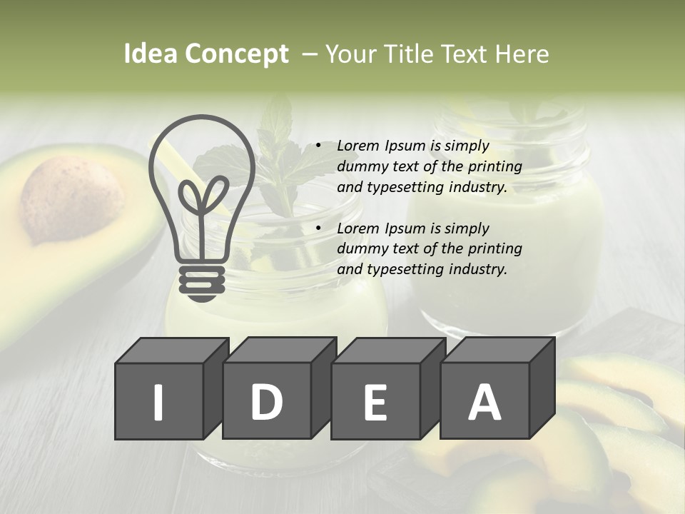 Lifestyle Beach Single PowerPoint Template