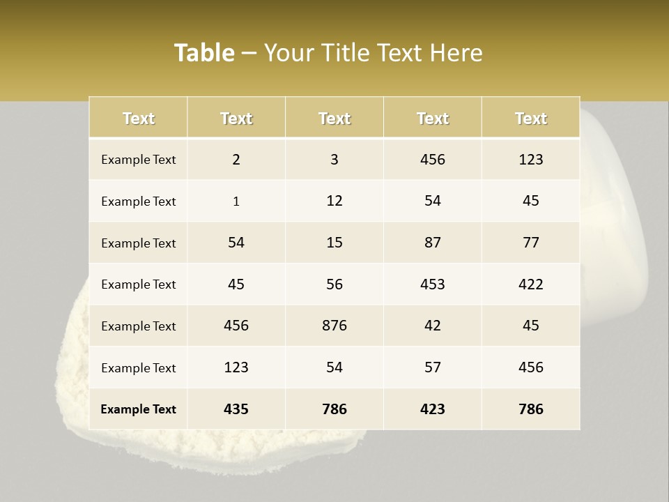 Family Pensioner Portrait PowerPoint Template