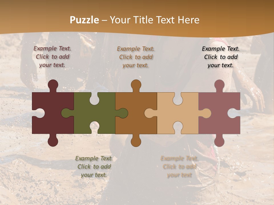 Retirement Sea Peaceful PowerPoint Template