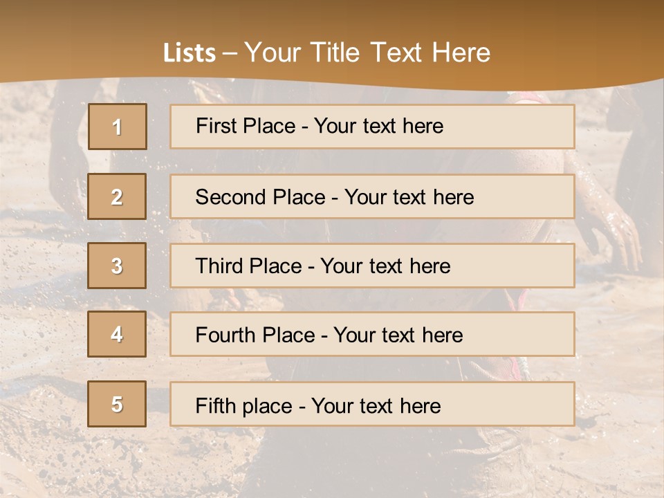 Retirement Sea Peaceful PowerPoint Template