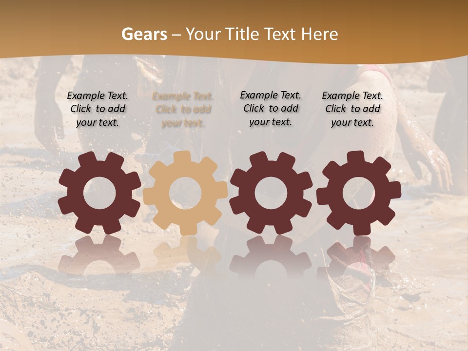 Retirement Sea Peaceful PowerPoint Template