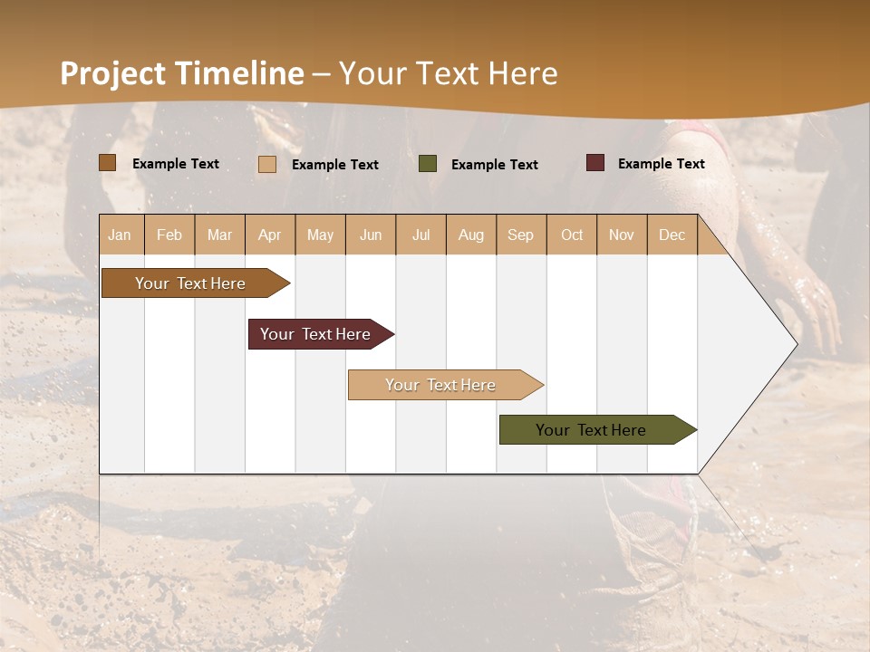 Retirement Sea Peaceful PowerPoint Template