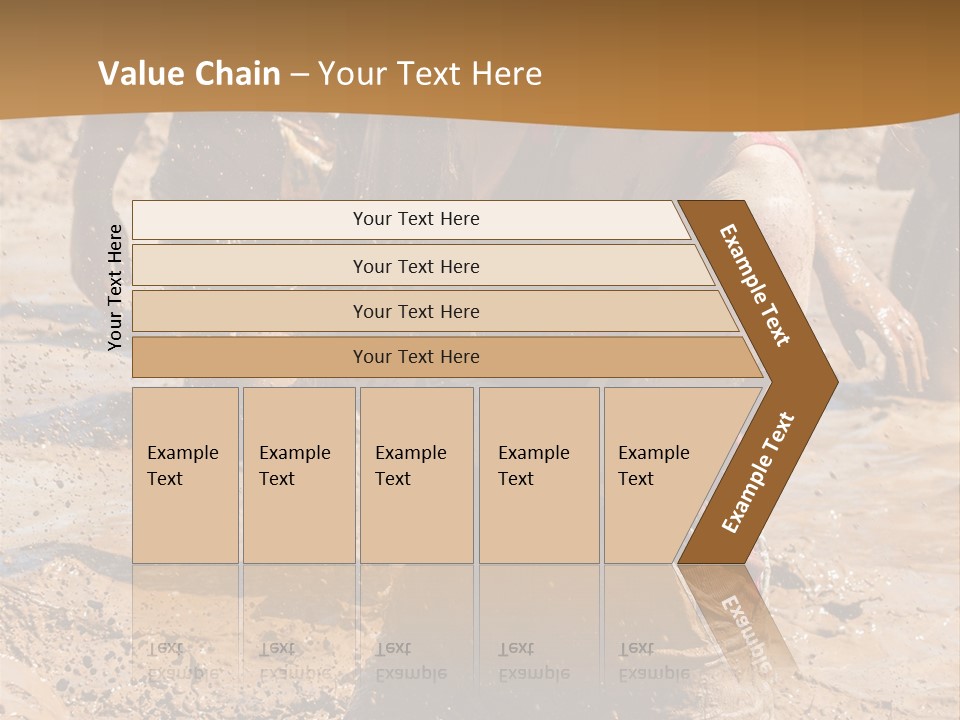 Retirement Sea Peaceful PowerPoint Template