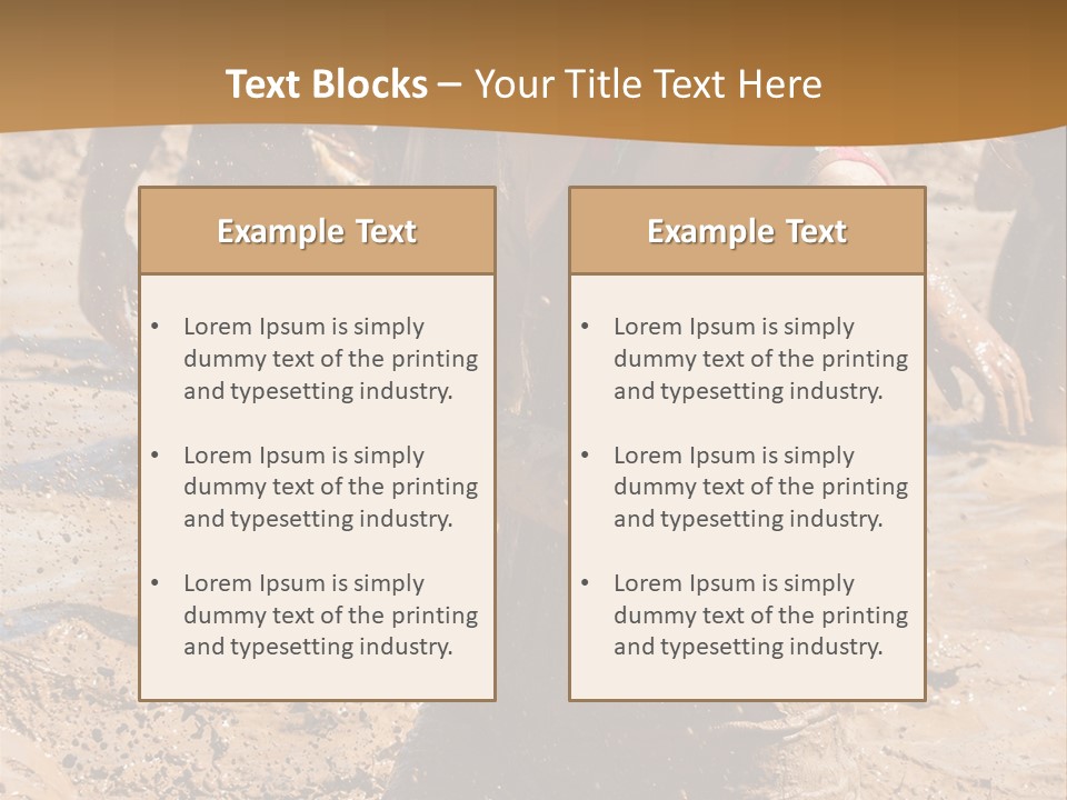 Retirement Sea Peaceful PowerPoint Template