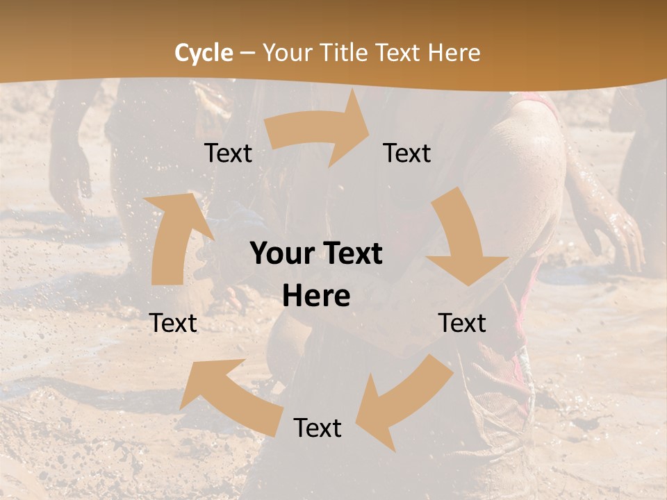 Retirement Sea Peaceful PowerPoint Template