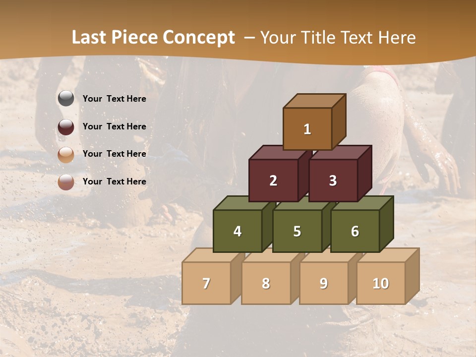 Retirement Sea Peaceful PowerPoint Template