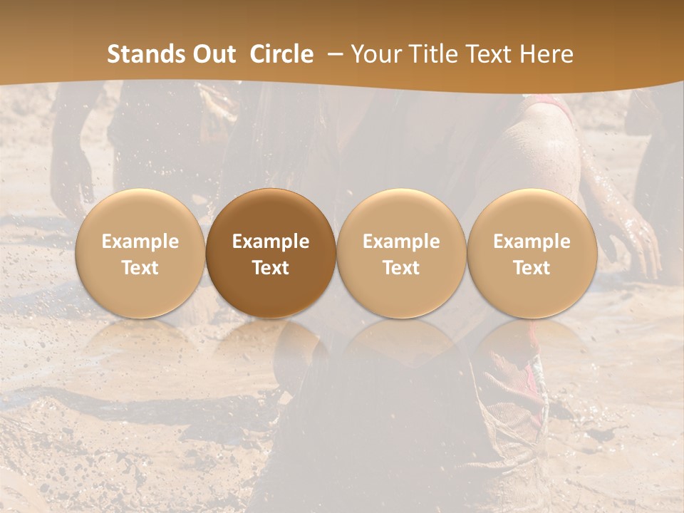 Retirement Sea Peaceful PowerPoint Template