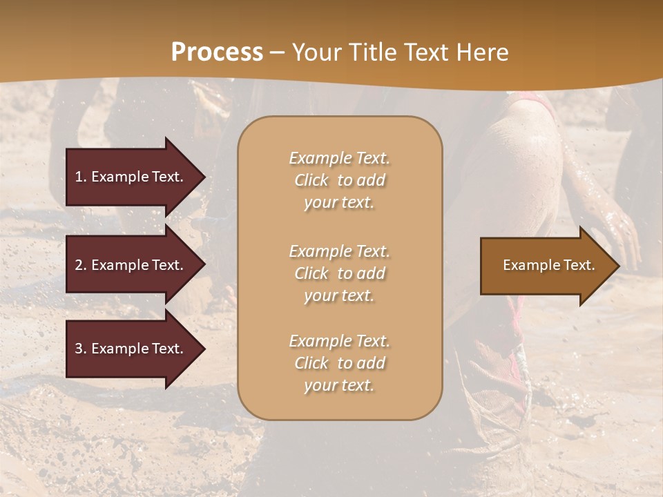 Retirement Sea Peaceful PowerPoint Template