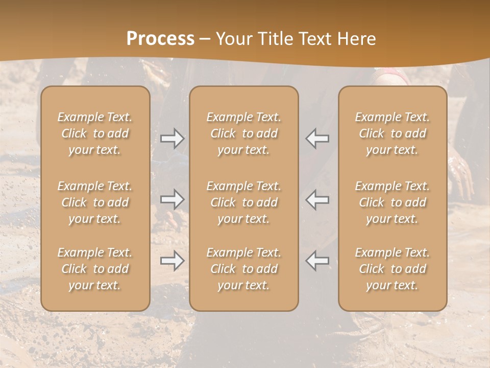 Retirement Sea Peaceful PowerPoint Template