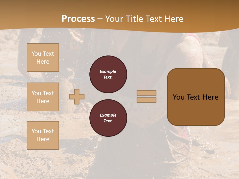 Retirement Sea Peaceful PowerPoint Template