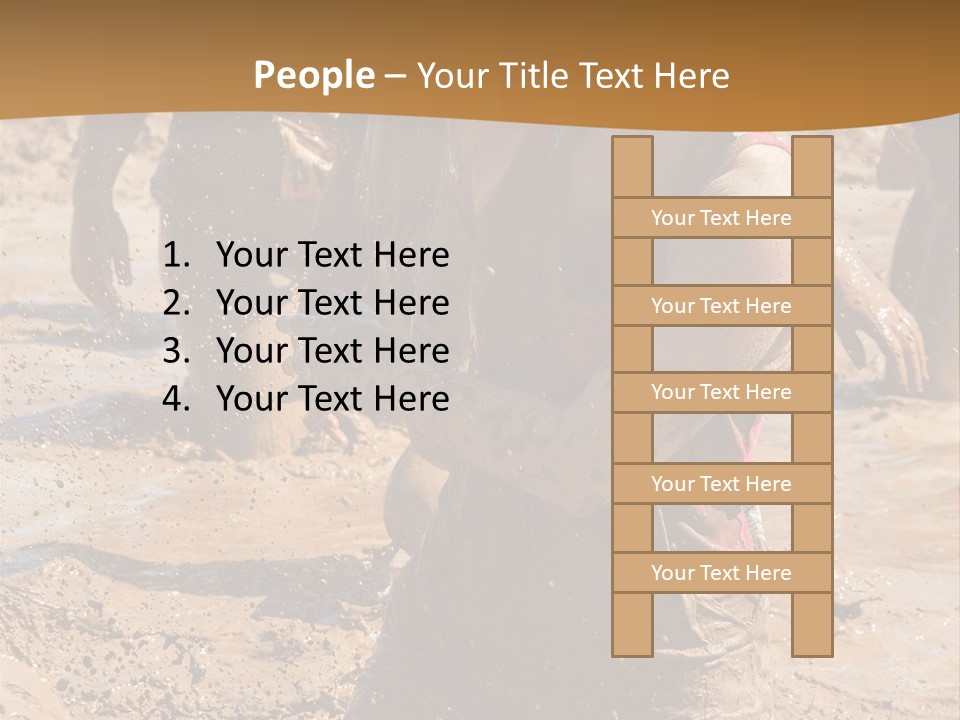 Retirement Sea Peaceful PowerPoint Template