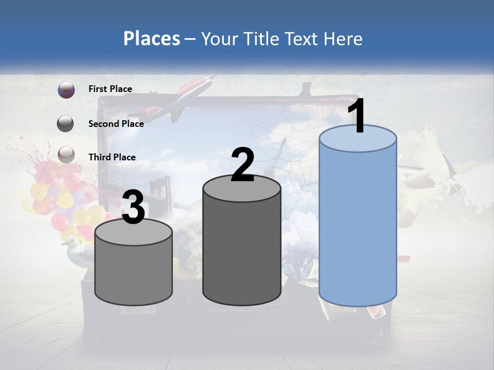 Wellness Coast Water PowerPoint Template