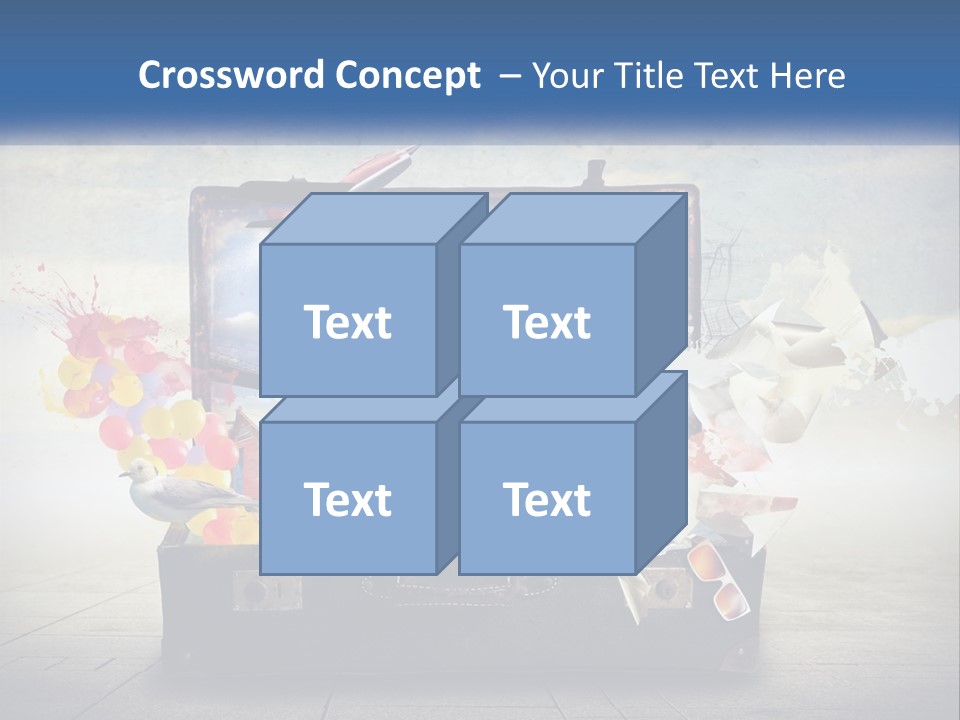 Wellness Coast Water PowerPoint Template