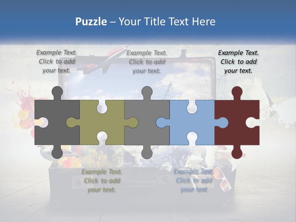 Wellness Coast Water PowerPoint Template