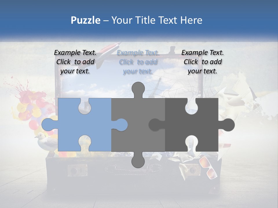 Wellness Coast Water PowerPoint Template