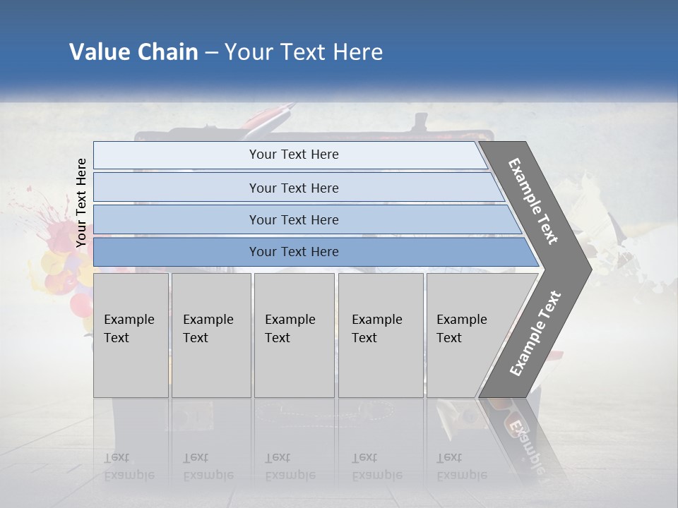 Wellness Coast Water PowerPoint Template