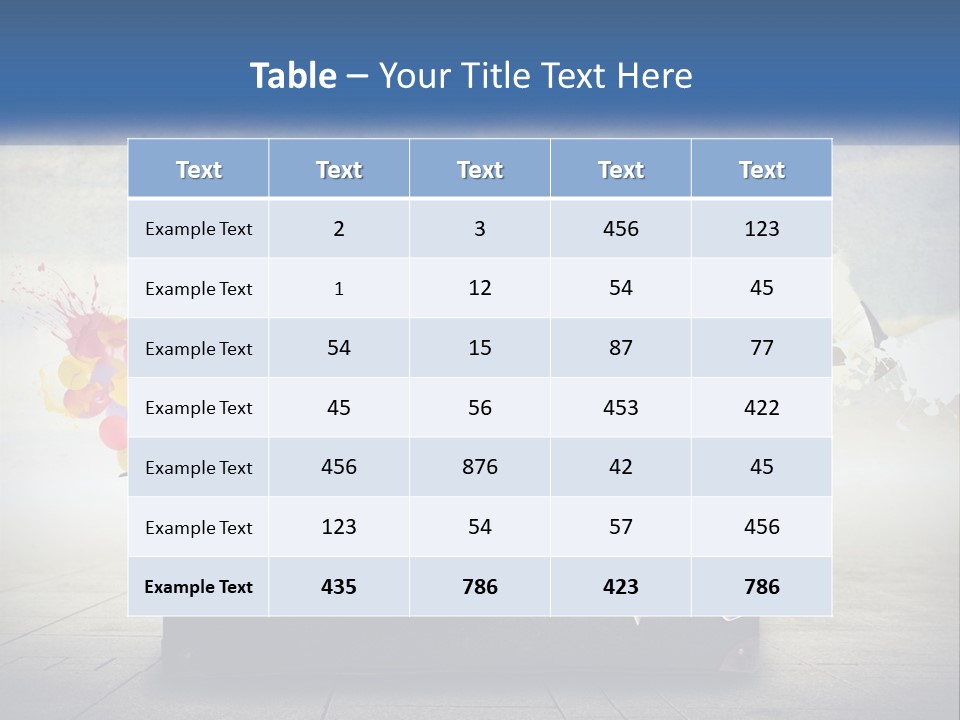 Wellness Coast Water PowerPoint Template
