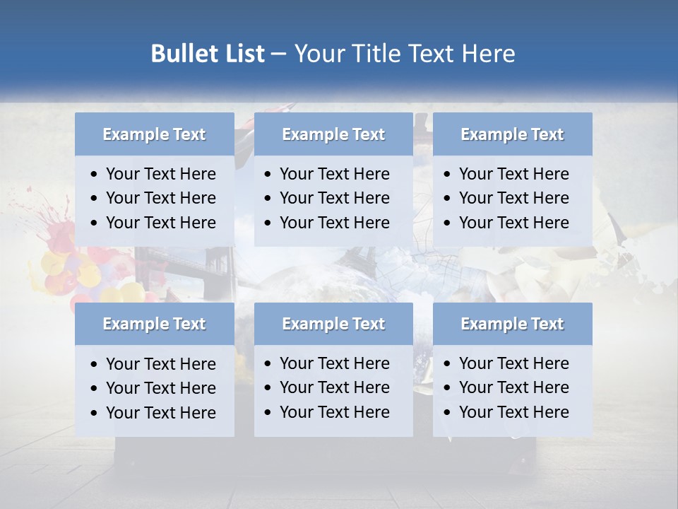 Wellness Coast Water PowerPoint Template