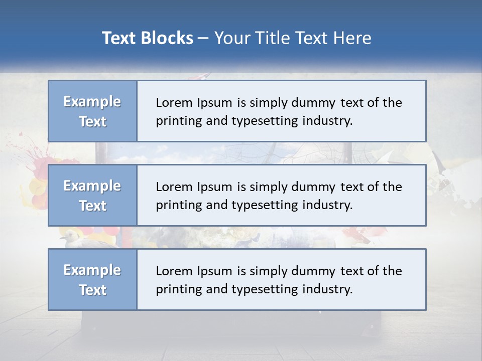 Wellness Coast Water PowerPoint Template