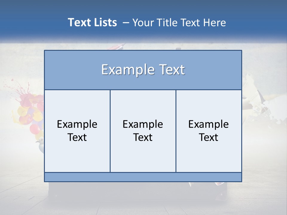 Wellness Coast Water PowerPoint Template