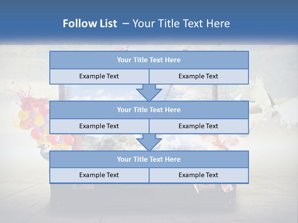 Wellness Coast Water PowerPoint Template