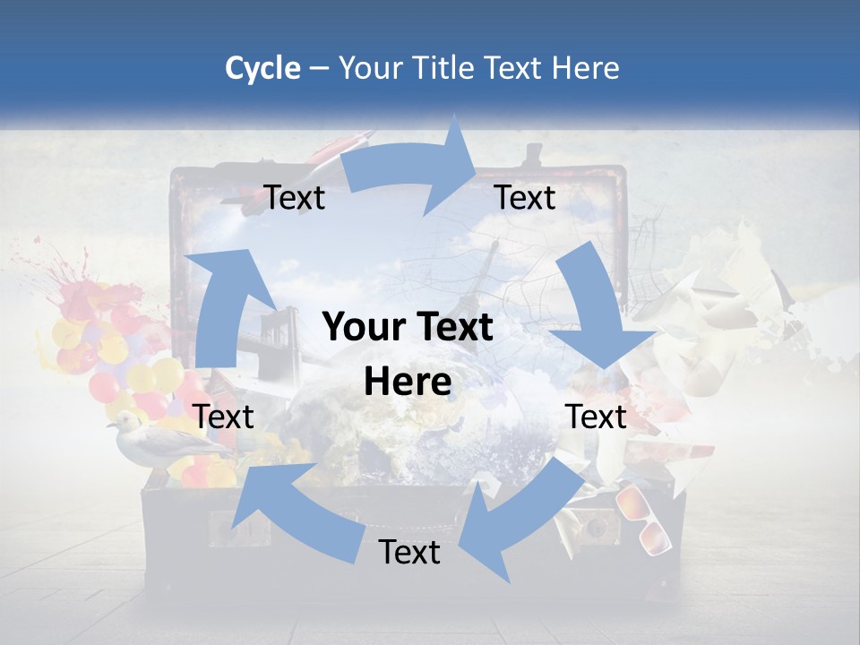 Wellness Coast Water PowerPoint Template