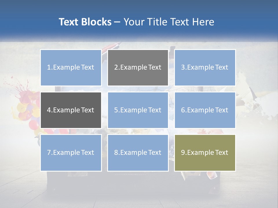 Wellness Coast Water PowerPoint Template