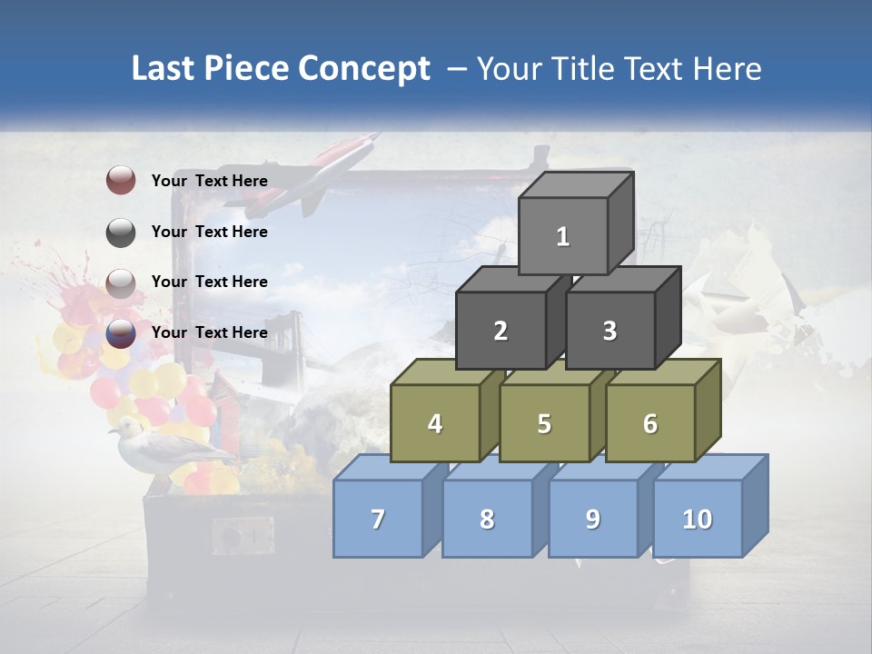 Wellness Coast Water PowerPoint Template