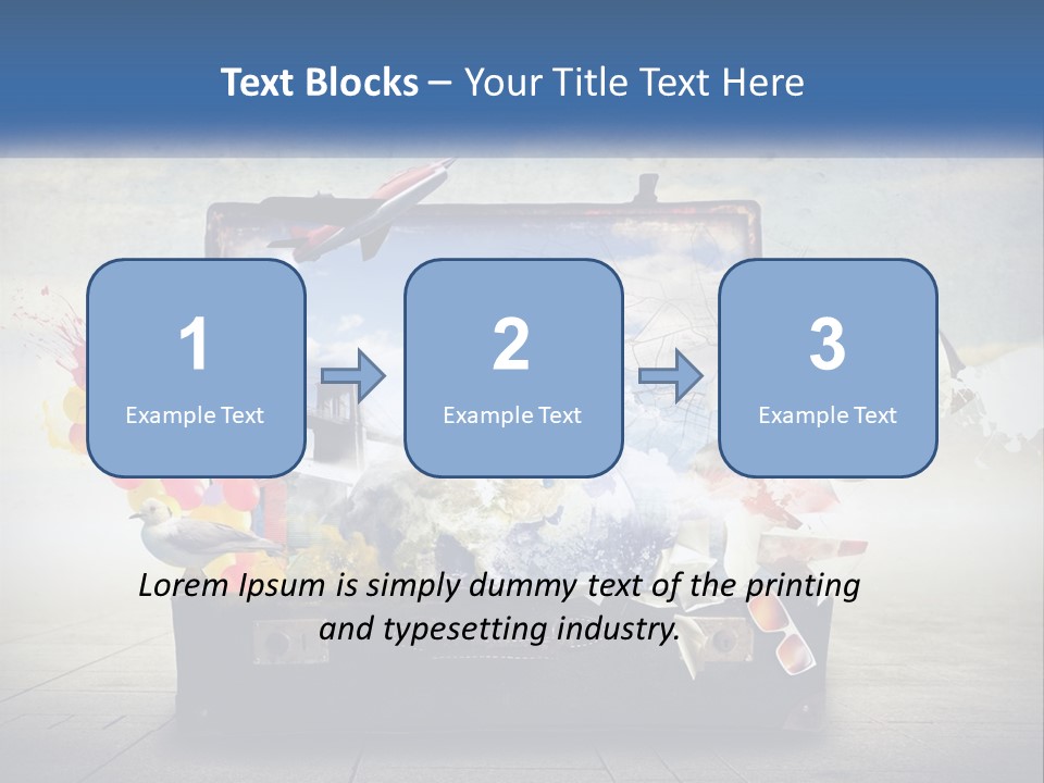 Wellness Coast Water PowerPoint Template