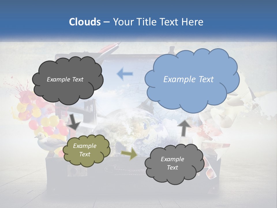 Wellness Coast Water PowerPoint Template