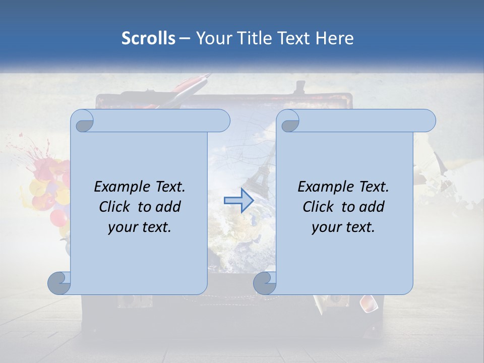 Wellness Coast Water PowerPoint Template