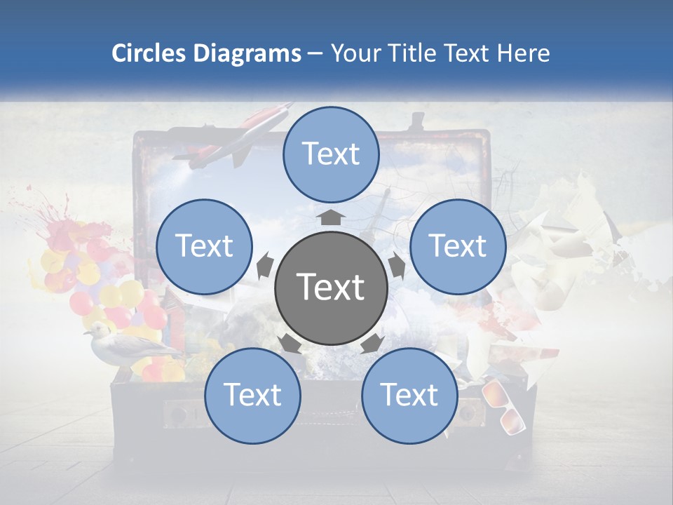 Wellness Coast Water PowerPoint Template