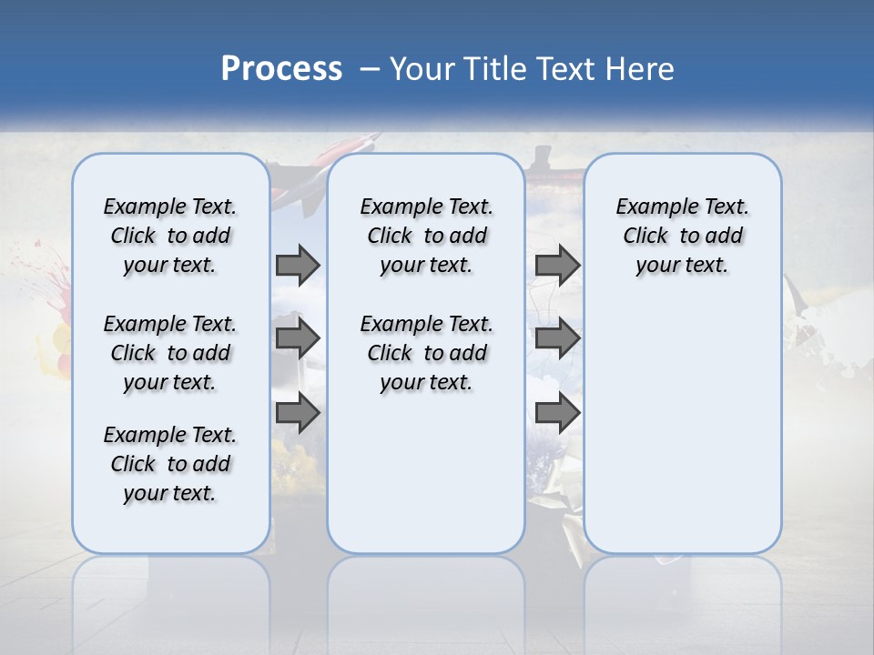 Wellness Coast Water PowerPoint Template