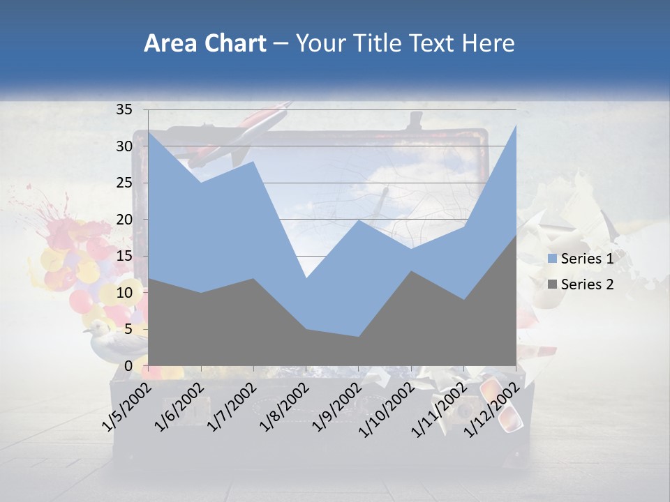Wellness Coast Water PowerPoint Template