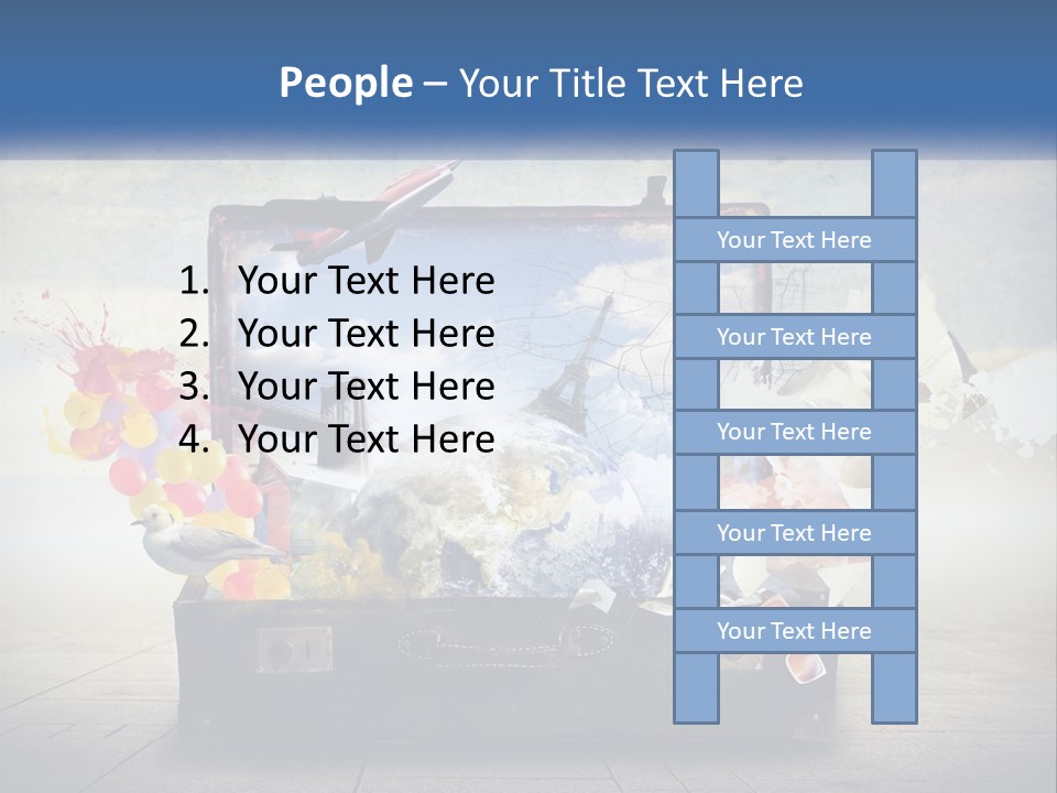 Wellness Coast Water PowerPoint Template