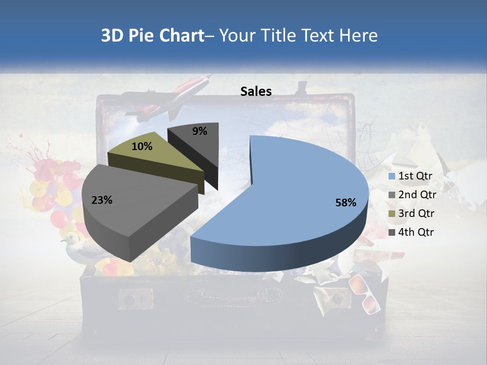 Wellness Coast Water PowerPoint Template
