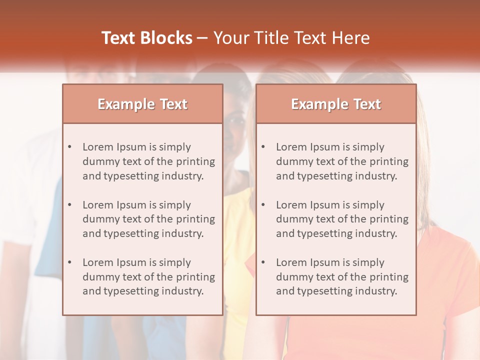 Life Water Family PowerPoint Template