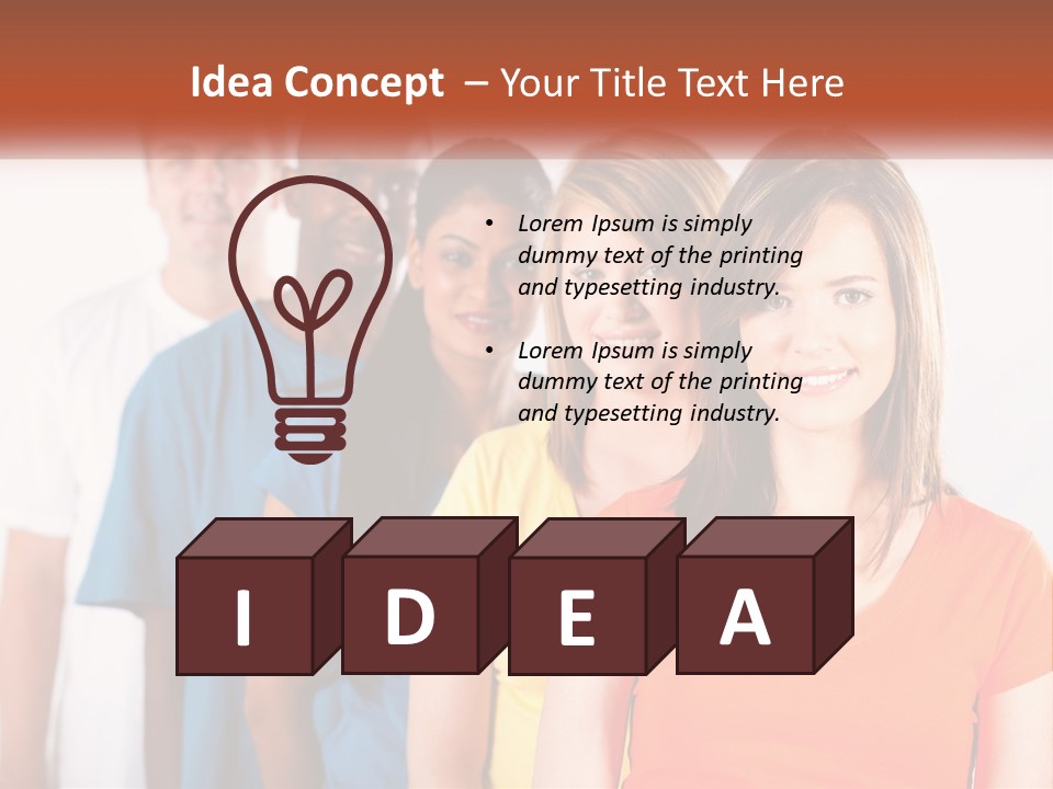 Life Water Family PowerPoint Template